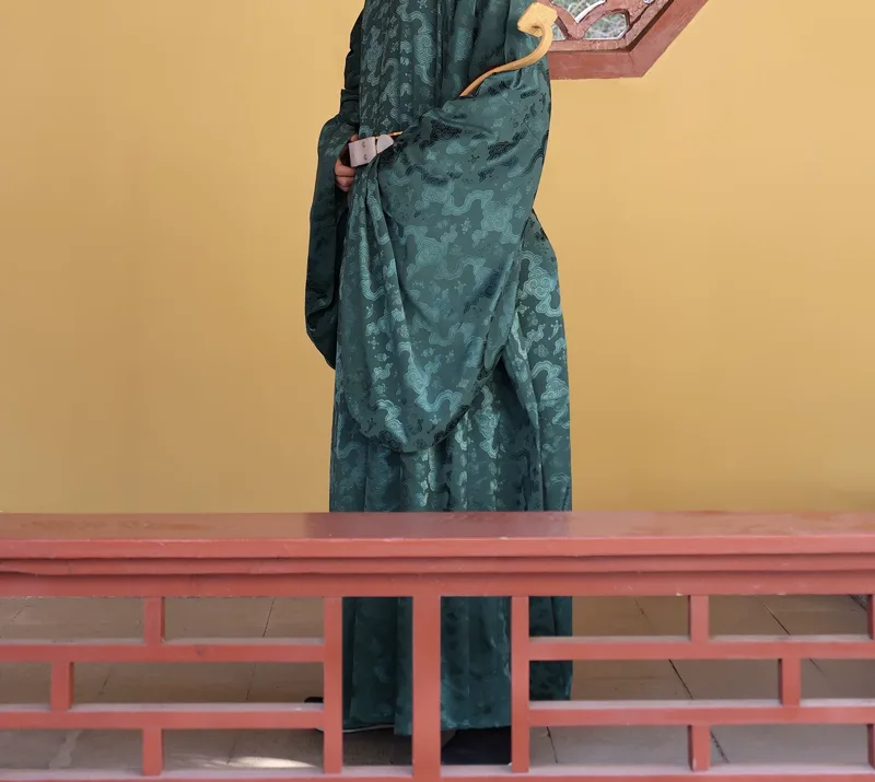 Ming-style round-collar robe (yuanlingpao), men’s – hanfu from Tian Han Jiao Yang